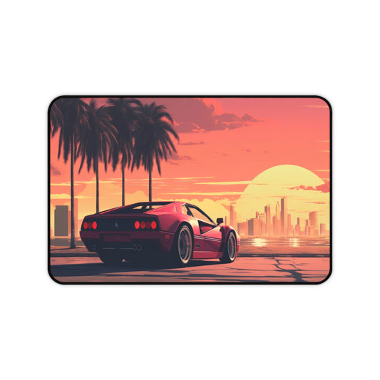 Retro Car Gaming Mouse Pad