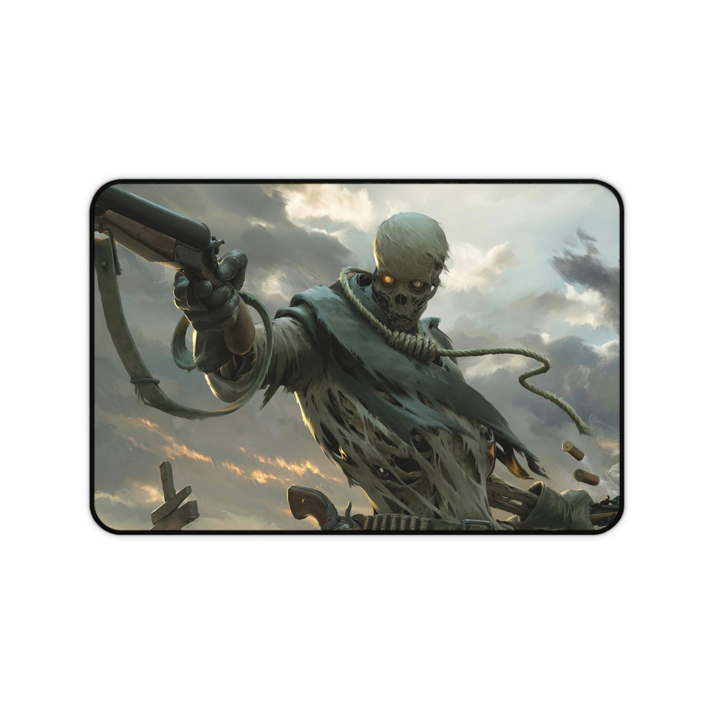 Skeleton Warrior Gaming Mouse Pad