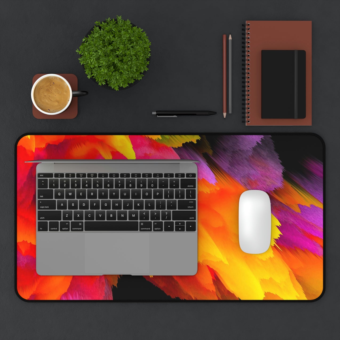 Abstract Colorful Gaming Mouse Pad