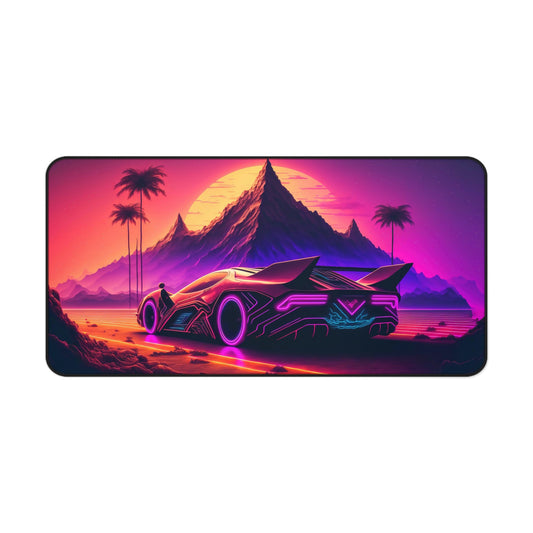 Sports Car Futuristic Gaming Mouse Pad