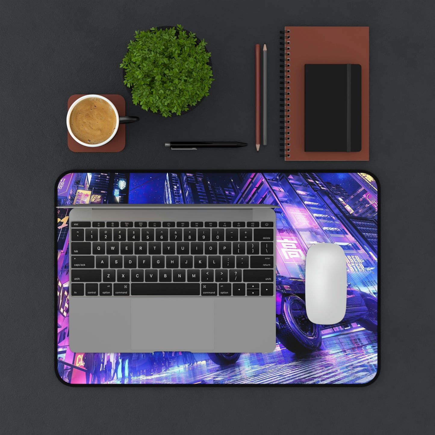 Night City Car Gaming Mouse Pad