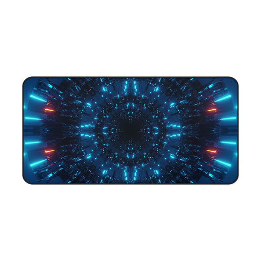 Neon Cosmic Gaming Mouse Pad