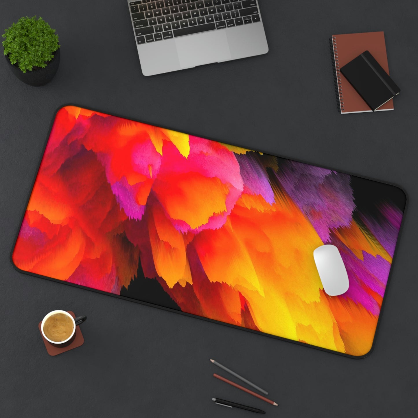 Abstract Colorful Gaming Mouse Pad