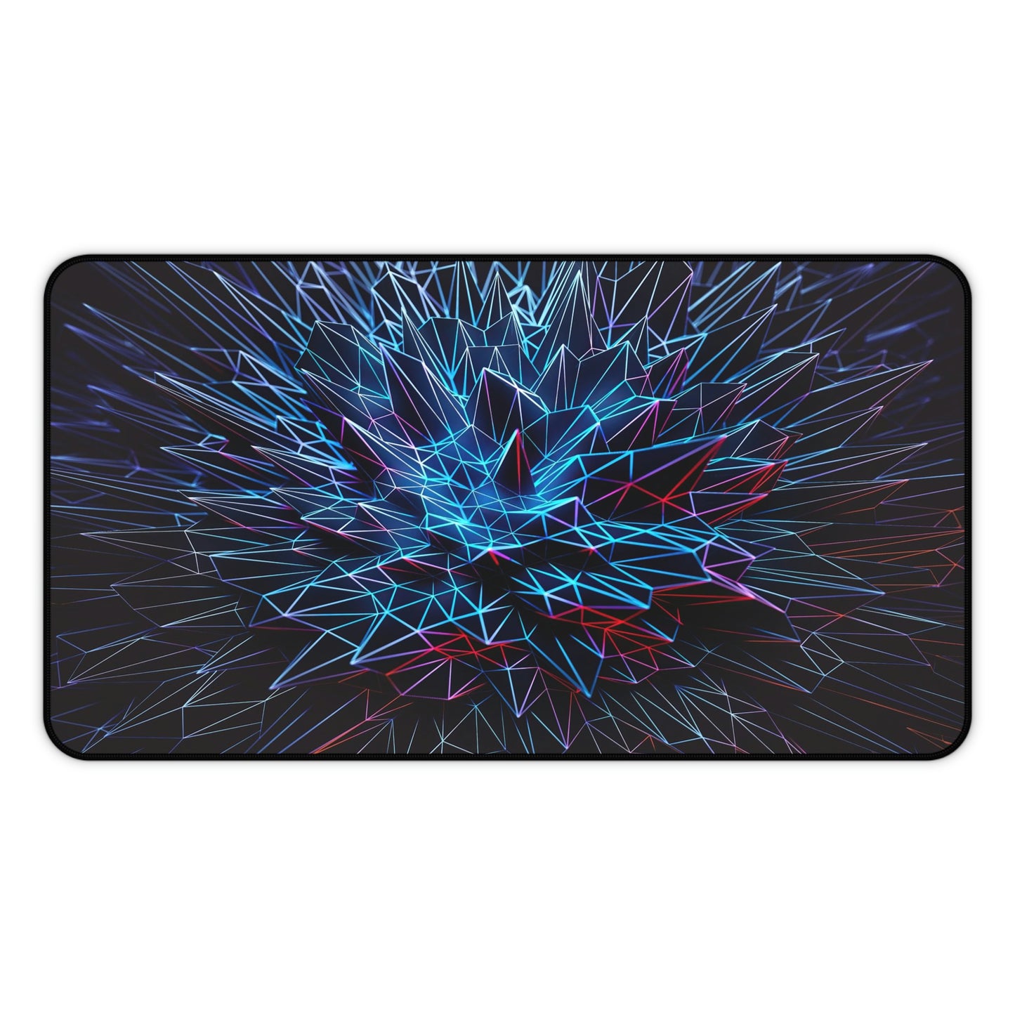 Abstract Polygon Gaming Mouse Pad