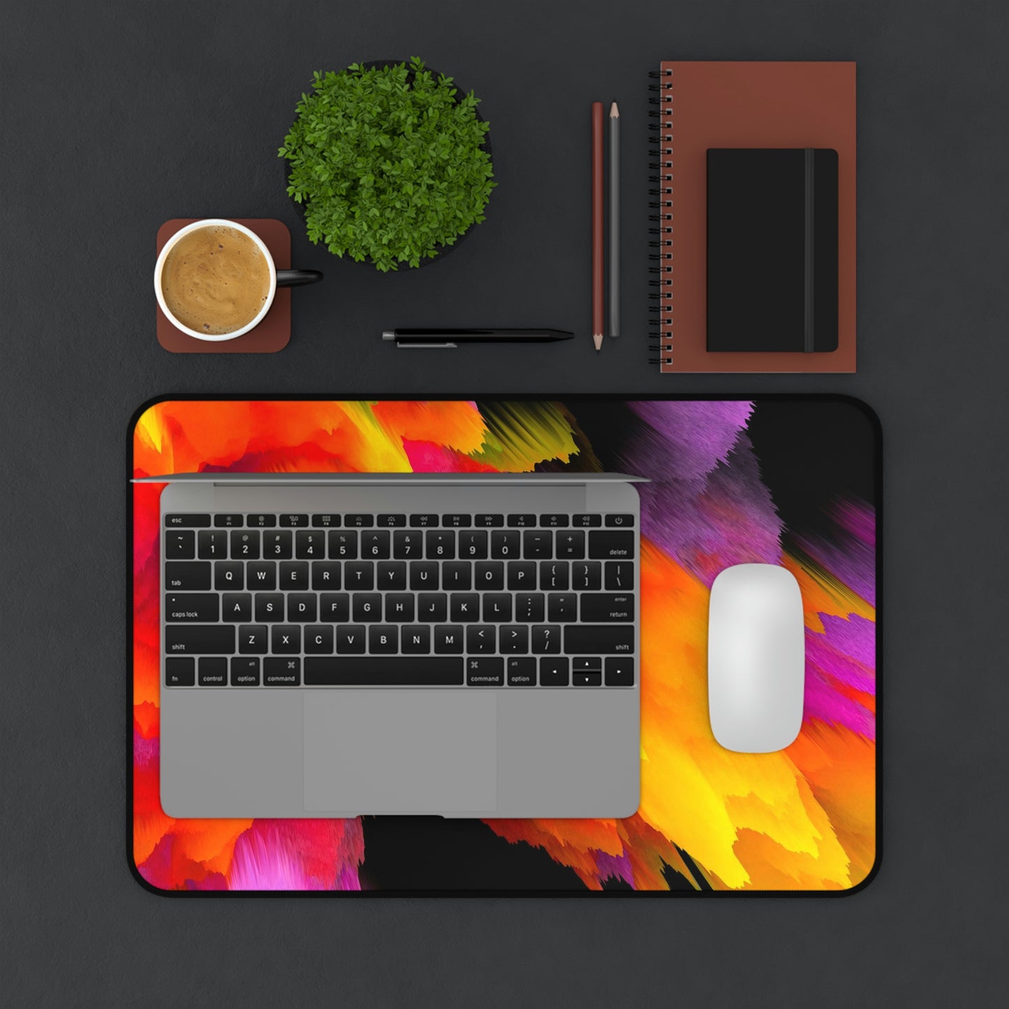 Abstract Colorful Gaming Mouse Pad
