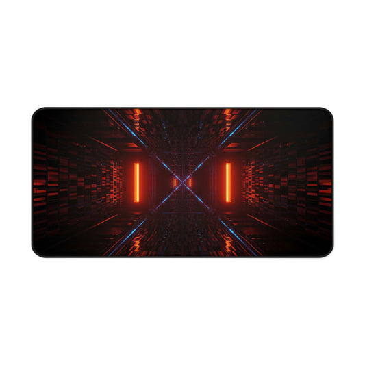 Neon Futuristic Gaming Mouse Pad