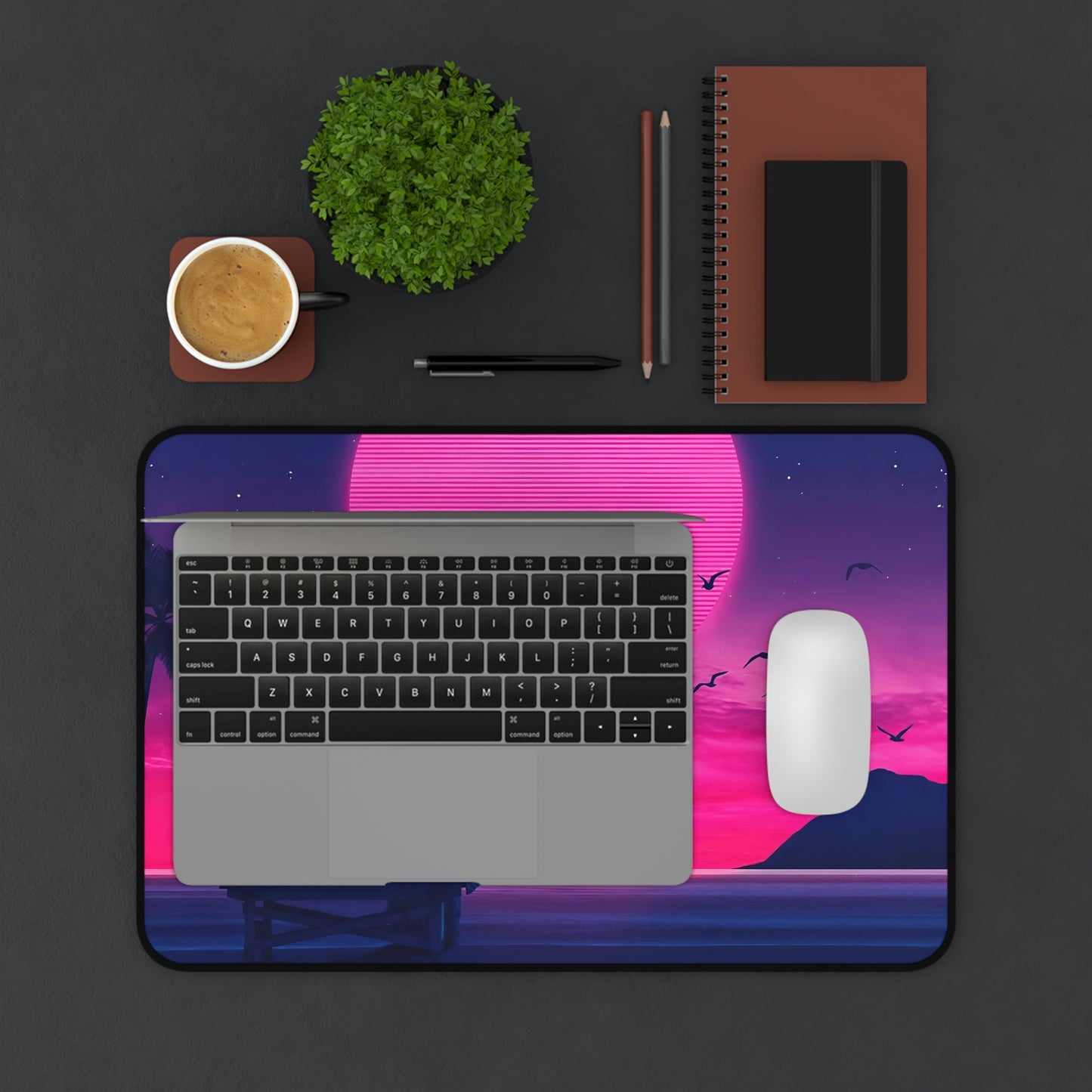 Beach Sunset Gaming Mouse Pad