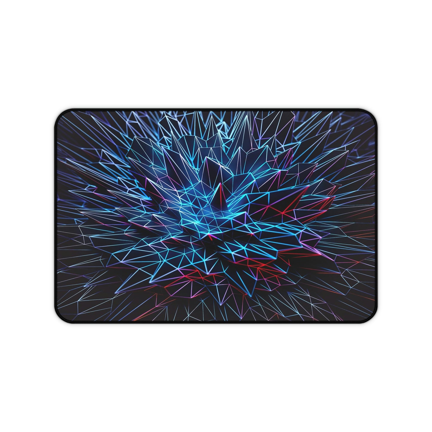 Abstract Polygon Gaming Mouse Pad